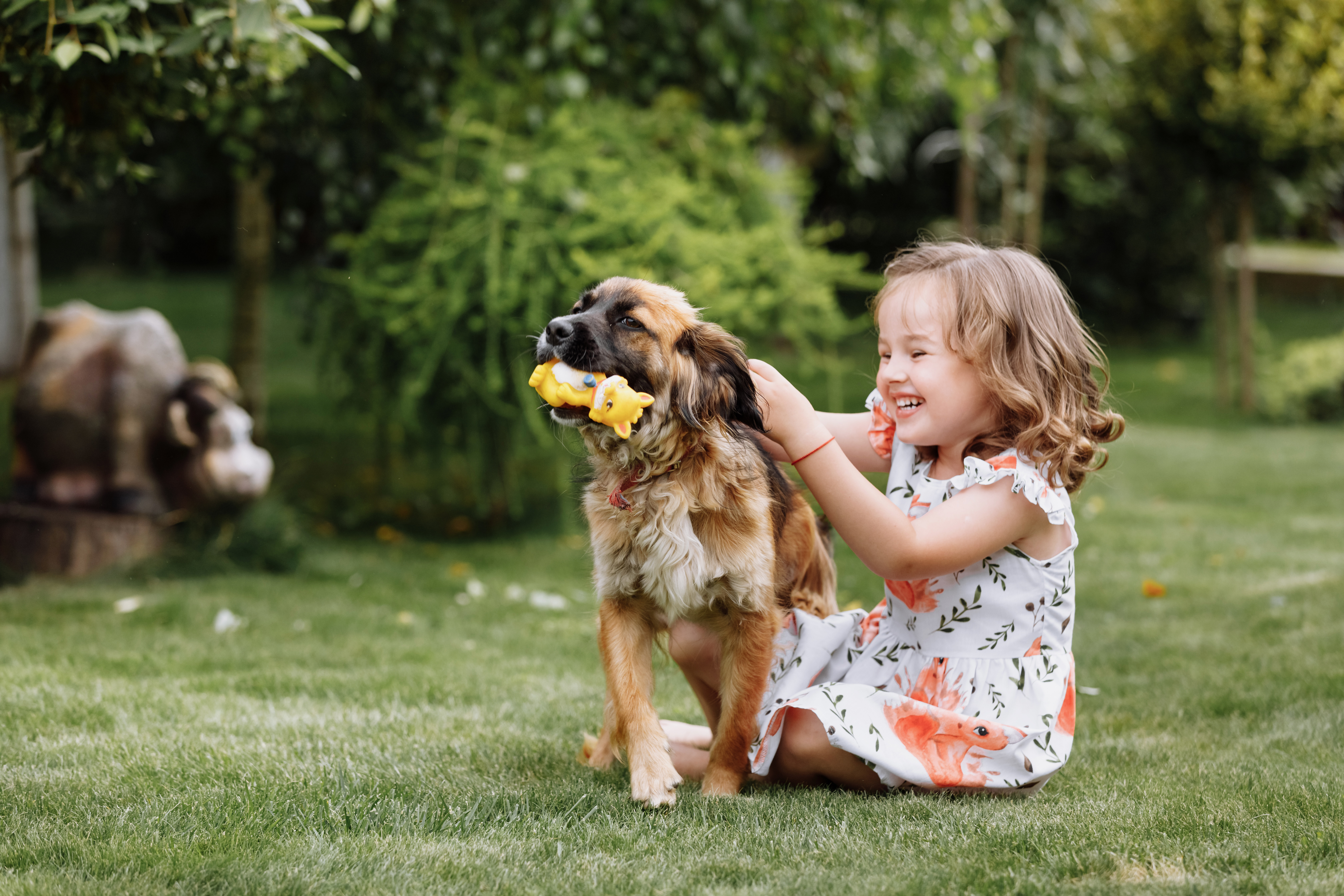 Babys und Tiere