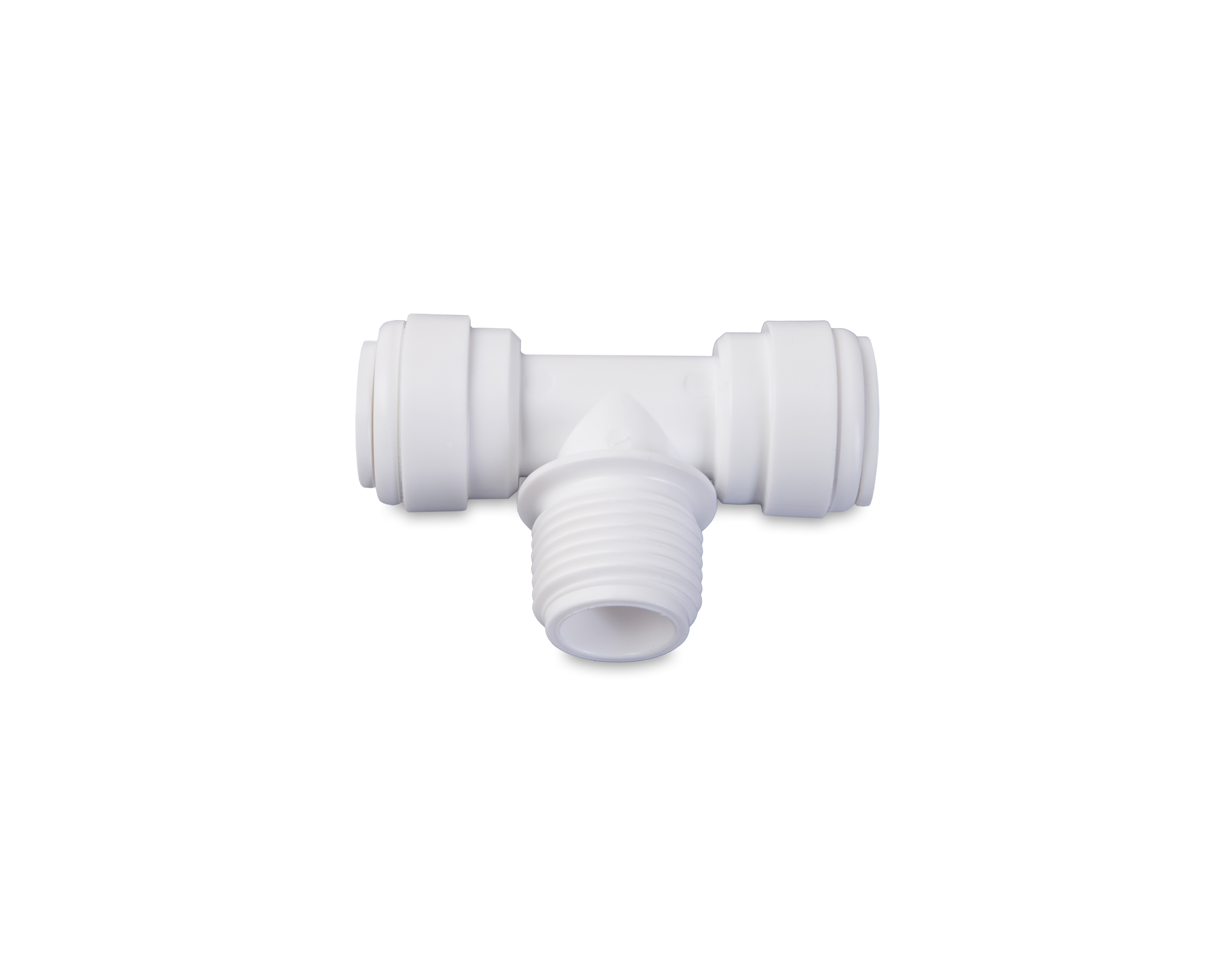 Einschraubverbinder T-Stück 3/8" QC - 3/8" AG - 3/8" QC Einschraubverbinder T-Stück 3/8" QC - 3/8" AG - 3/8" QC