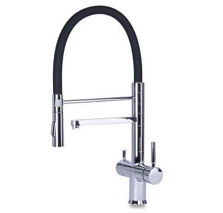 Drei-Wege-Wasserhahn Black Poseidon