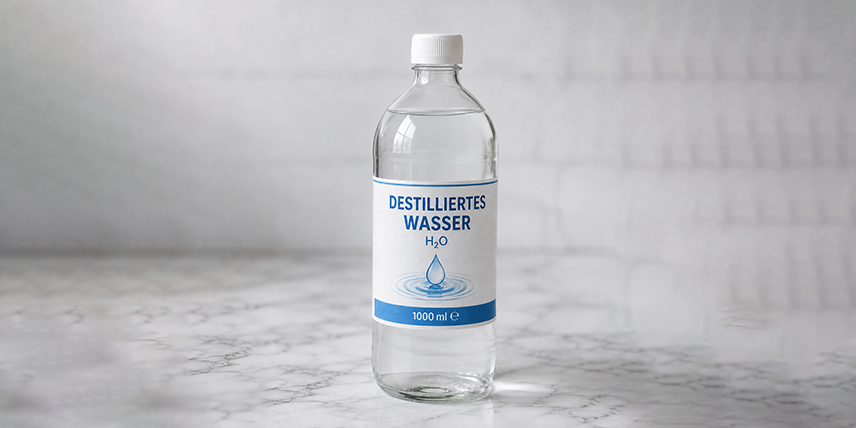 Destilliertes Wasser