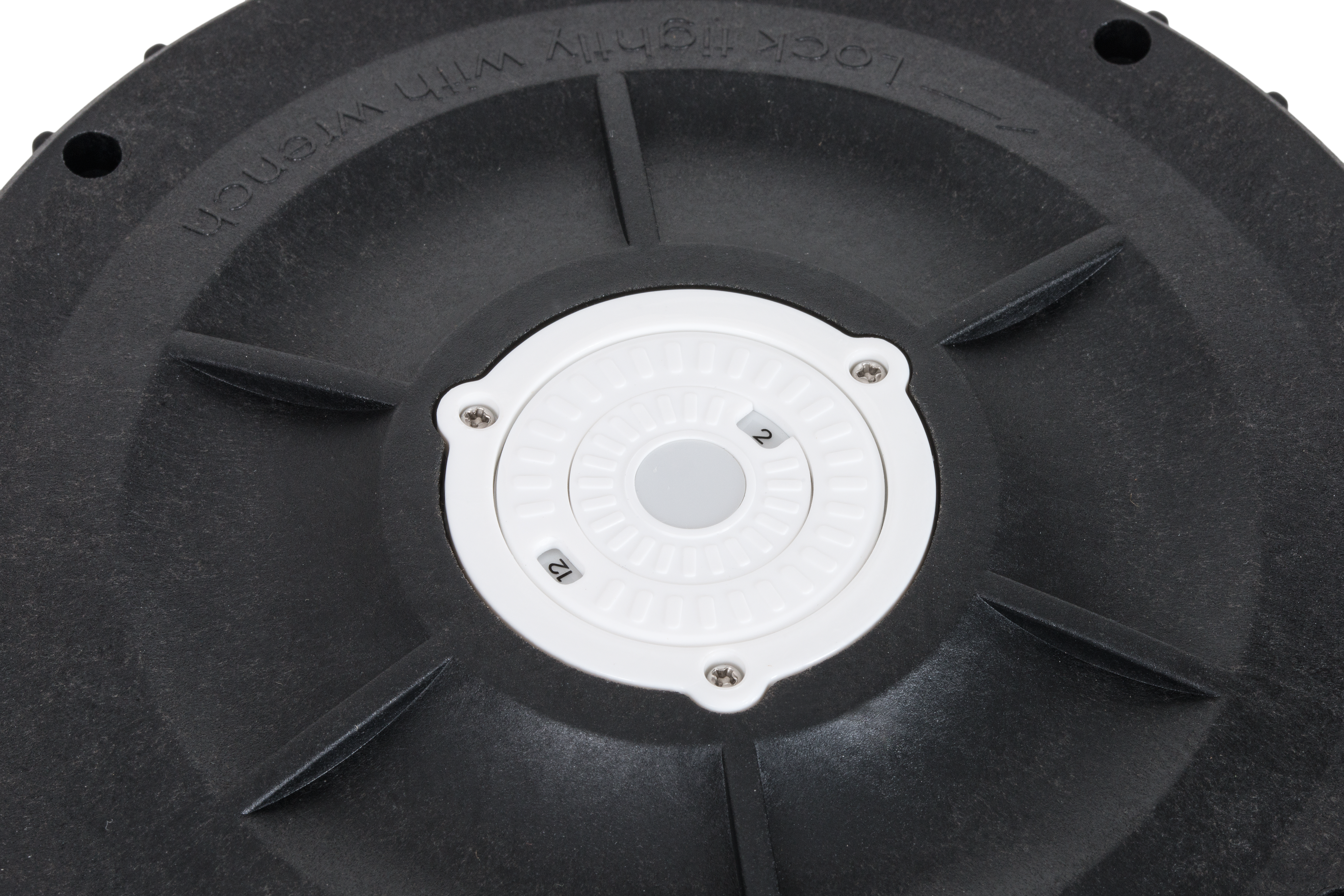 Nahaufnahme Deckel Aqua Tower